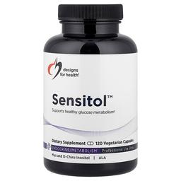 디자인 포 헬스 Designs For Health, Sensitol™, 미오이노시톨, D-카이로이노시톨 및 ALA, 베지 캡슐 120정