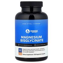 디자인 포 헬스 Designs For Health, Maps For Sport®, 마그네슘 비스글리시네이트, 베지 캡슐 120정(캡슐 1정당 150mg)
