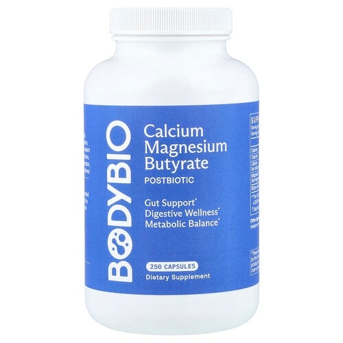 BodyBio, 칼슘 마그네슘 낙산염, 캡슐 250정 상세 이미지