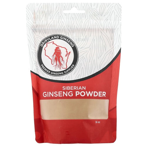 Dairyland Ginseng, 시베리아 인삼 분말, 8oz 상세 이미지