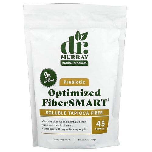 Dr. Murray's, Prebiotic, Optimized FiberSMART® 수용성 타피오카 섬유소, 454g(16oz) 상세 이미지