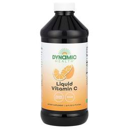 다이나믹 헬스 래보래토리즈 Dynamic Health, 리퀴드 비타민C, 천연 감귤류 맛, 1,000mg, 473ml(16fl oz)