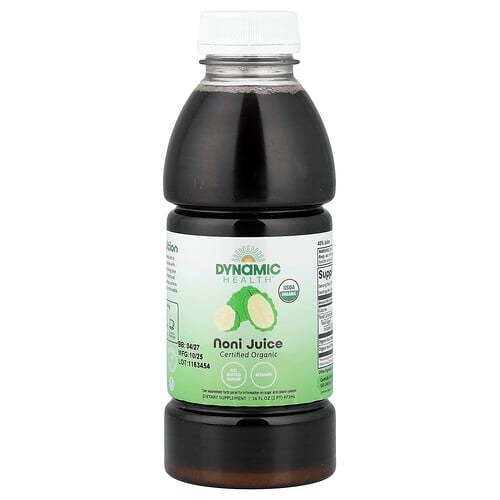 다이나믹 헬스 래보래토리즈 Dynamic Health, 유기농 인증 노니즙, 473ml(16fl oz) 상세 이미지
