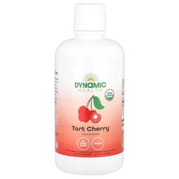 다이나믹 헬스 래보래토리즈 Dynamic Health, 유기농 인증 타트체리, 즙 농축액 100%, 무가당, 946ml(32fl oz)