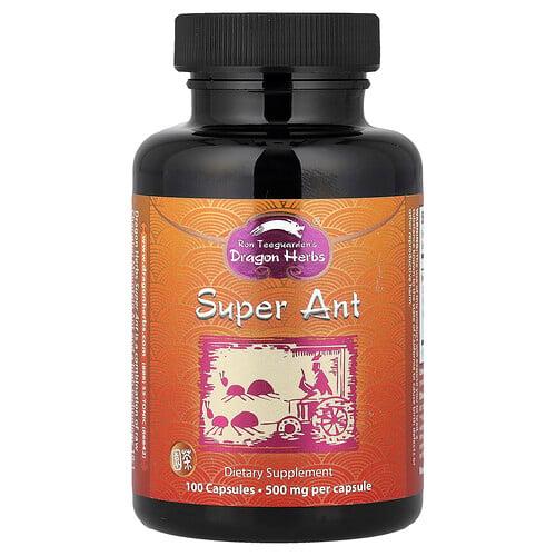드래곤 허브 Dragon Herbs, Super Ant, 캡슐 100정(캡슐 1정당 500mg) 상품 이미지
