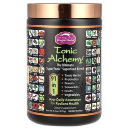 드래곤 허브 Dragon Herbs, Tonic Alchemy, 최고의 슈퍼토닉 슈퍼 푸드 혼합물, 270g(9.5oz)