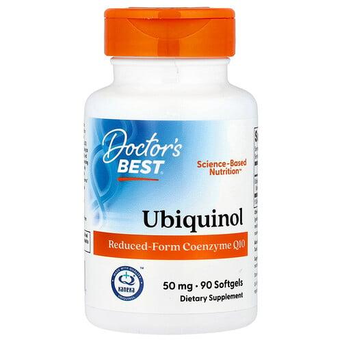 닥터스 베스트 Doctor's Best, Ubiquinol with Kaneka, 50mg, 소프트젤 90정 상품 이미지
