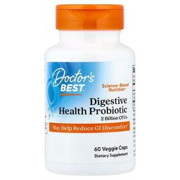 닥터스 베스트 Doctor's Best, 소화 건강 프로바이오틱, 133mg(20억 CFU), 베지 캡슐 60정
