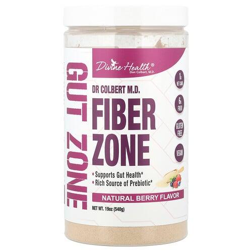 디바인 헬스 Divine Health, 펄머터 콜베어 의학박사 FiberZone, 천연 베리, 540g(19oz) 상품 이미지