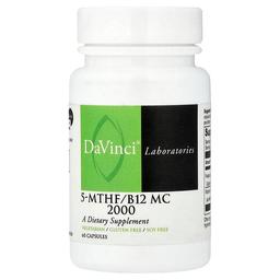 다빈치 래보래토리즈 DaVinci Laboratories, 5-MTHF/B12 MC 2000, 캡슐 60정