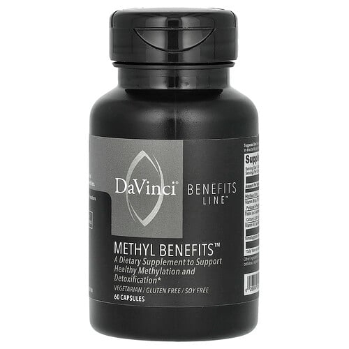 다빈치 래보래토리즈 DaVinci Laboratories, 베네핏 Line, Methyl 베네핏, 캡슐 60정 상세 이미지