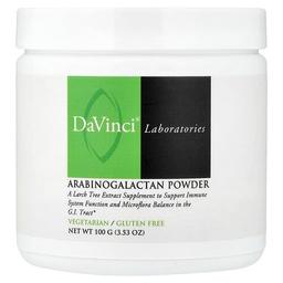 다빈치 래보래토리즈 DaVinci Laboratories, 아라비노갈락탄 분말, 100g(3.53oz)