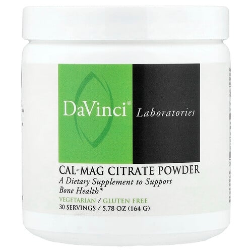 다빈치 래보래토리즈 DaVinci Laboratories, Cal-Mag 구연산염 분말, 164g(5.78oz) 상세 이미지
