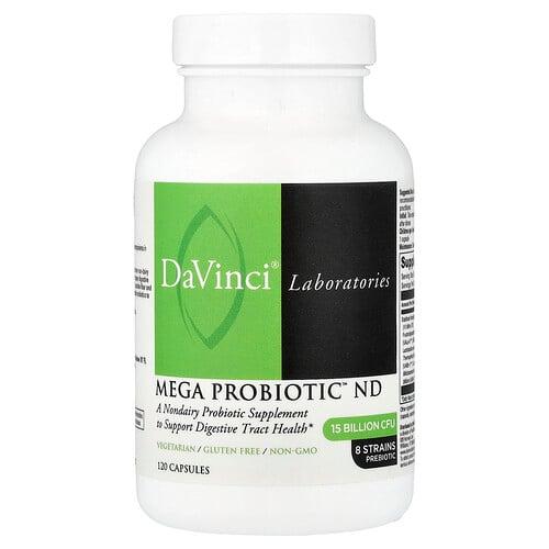 다빈치 래보래토리즈 DaVinci Laboratories, Mega Probiotic™ ND, 캡슐 120정 상품 이미지