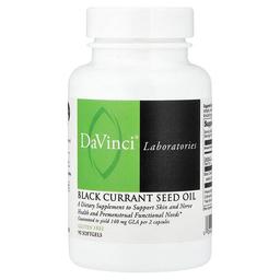 다빈치 래보래토리즈 DaVinci Laboratories, 블랙커런트씨오일, 소프트젤 90정(소프트젤 1정당 500mg)