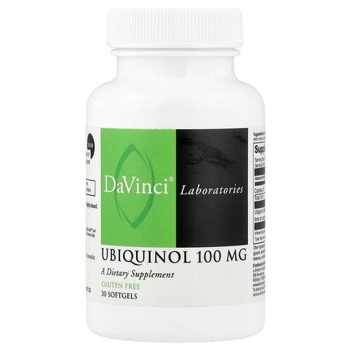 다빈치 래보래토리즈 DaVinci Laboratories, 유비퀴놀, 100mg, 소프트젤 30정 상세 이미지
