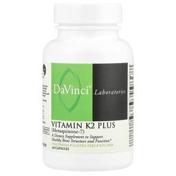 다빈치 래보래토리즈 DaVinci Laboratories, 비타민K2 플러스, 캡슐 60정