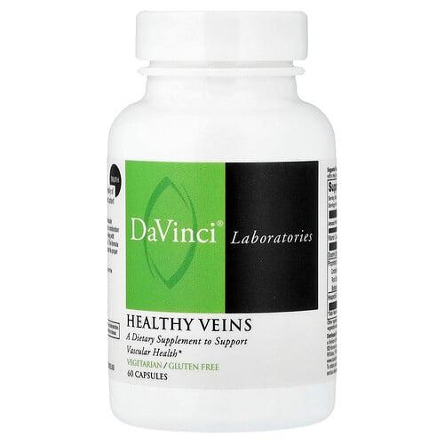 다빈치 래보래토리즈 DaVinci Laboratories, Healthy Veins, 캡슐 60정 상품 이미지