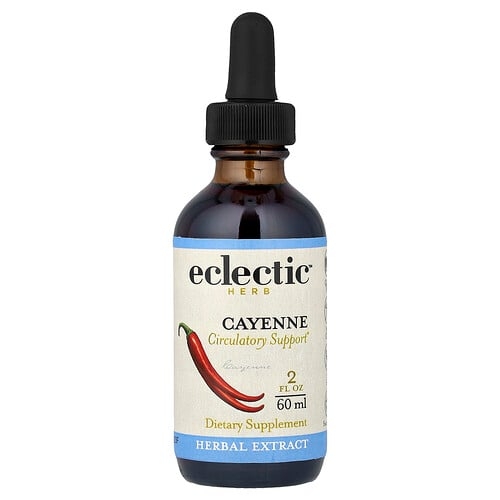 이클레틱 인스티튜트 Eclectic Herb, 카이엔 추출물, 혈액순환 개선, 60ml(2fl oz) 상세 이미지