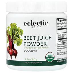 이클레틱 인스티튜트 Eclectic Herb, 비트즙 분말, 90g(3.2oz)