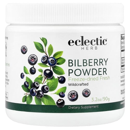 이클레틱 인스티튜트 Eclectic Herb, 빌베리 분말, 90g(3.2oz) 상세 이미지