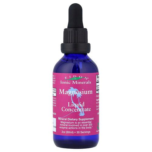 에이돈 미네랄 서플리먼츠 Eidon Ionic Minerals, 마그네슘, 액상 농축물, 60ml(2oz) 상품 이미지
