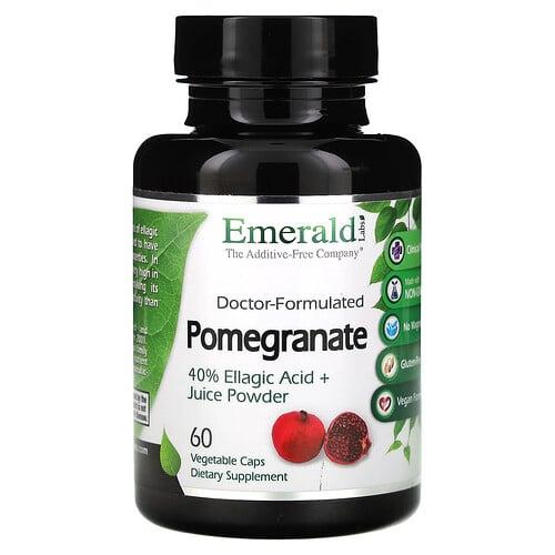 에메랄드 래보래토리즈 Emerald Laboratories, 석류, 베지 캡슐 60정(캡슐 1정당 725mg) 상품 이미지