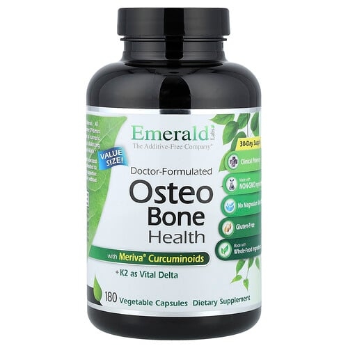 에메랄드 래보래토리즈 Emerald Laboratories, Osteo 본 헬스, 베지 캡슐 180정 상세 이미지