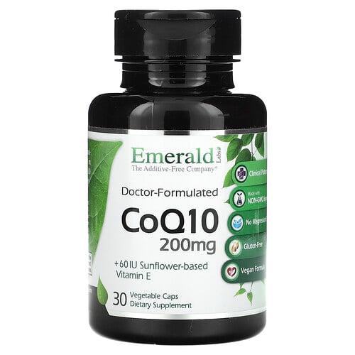 에메랄드 래보래토리즈 Emerald Laboratories, CoQ10, 200mg, 베지 캡슐 30정 상품 이미지