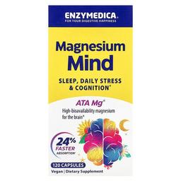 엔자이메디카 Enzymedica, 마그네슘 마인드, 캡슐 120정(캡슐 1정당 350mg)
