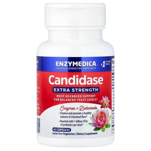 엔자이메디카 Enzymedica, Candidase, 캡슐 42정 상품 이미지