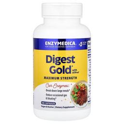 엔자이메디카 Enzymedica, ATPro 함유 Digest Gold, 캡슐 180정
