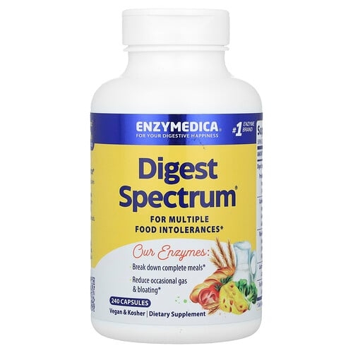 엔자이메디카 Enzymedica, Digest Spectrum®, 캡슐 240정 상세 이미지