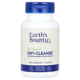 얼스 바운티 Earth's Bounty, Origianl Oxy-Cleanse®, 산소 기반 대장 디톡스, 캡슐 75정