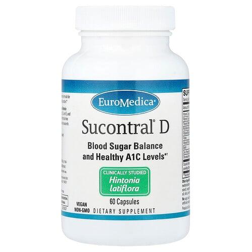 EuroMedica, Sucontact® D, 캡슐 60정 상품 이미지