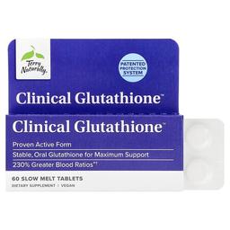 테리 내추럴리 Terry Naturally, Clinical Glutathione, 서서히 녹는 정제 60정(1정당 150mg)