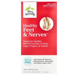 테리 내추럴리 Terry Naturally, Healthy Feet & Nerves™, 캡슐 120정