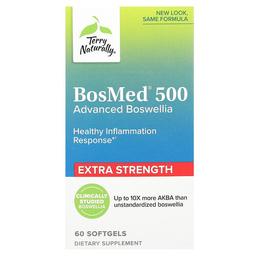 테리 내추럴리 Terry Naturally, BosMed 500, 고급 보스웰리아, 소프트젤 60정(소프트젤당 500mg)