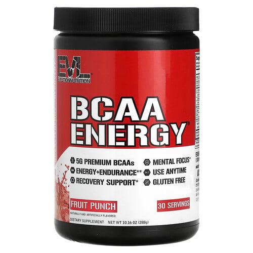 이보루션 뉴트리션 EVLution Nutrition, BCAA Energy®, 과일 펀치, 288g(10.16oz) 상품 이미지