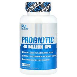 이보루션 뉴트리션 EVLution Nutrition, 프로바이오틱, 베지 캡슐 60정