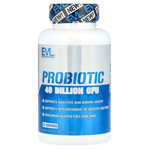 이보루션 뉴트리션 EVLution Nutrition, 프로바이오틱, 베지 캡슐 60정 상품 이미지