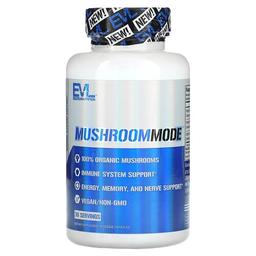 이보루션 뉴트리션 EVLution Nutrition, MushroomMode, 베지 캡슐 90정