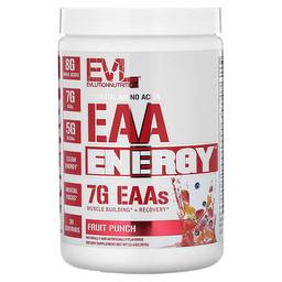 이보루션 뉴트리션 EVLution Nutrition, 필수 아미노산, EAA 에너지, 과일 펀치 맛, 357g(12.6oz)