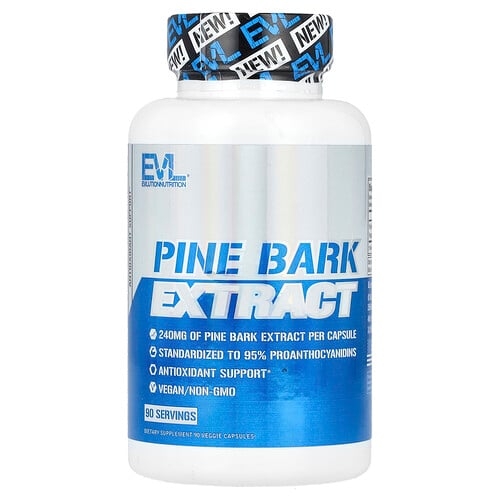 이보루션 뉴트리션 EVLution Nutrition, 소나무 껍질 추출물, 베지 캡슐 90정(캡슐 1정당 240mg) 상세 이미지