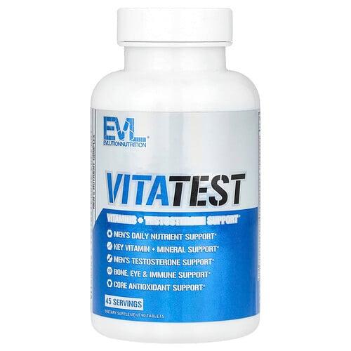 이보루션 뉴트리션 EVLution Nutrition, VitaTest, 남성용 영양소 복합체, 90정 상품 이미지