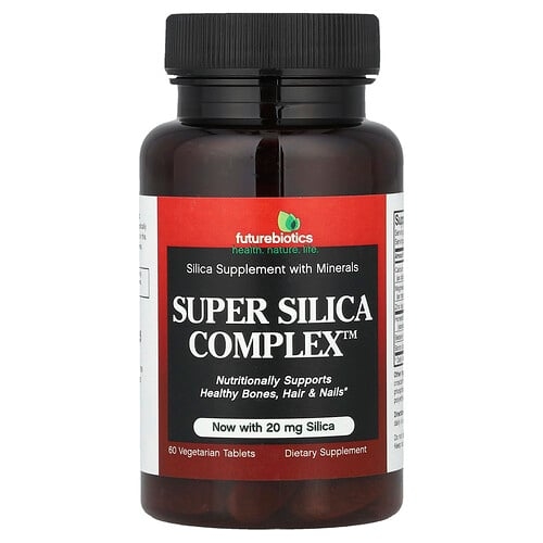 퓨쳐바이오틱스 Futurebiotics, Super Silica Complex™, 베지 정제 60정 상세 이미지