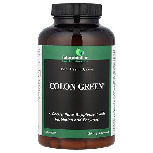 퓨쳐바이오틱스 Futurebiotics, Colon Green®, 캡슐 150정 상품 이미지