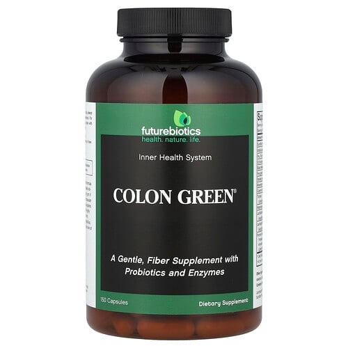 퓨쳐바이오틱스 Futurebiotics, Colon Green®, 캡슐 150정 상세 이미지