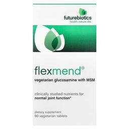 퓨쳐바이오틱스 Futurebiotics, FlexMend®, MSM 함유 식물성 글루코사민, 베지 정제 90정