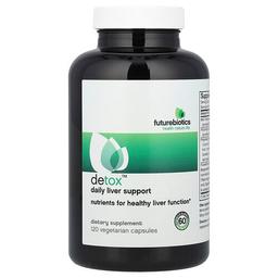 퓨쳐바이오틱스 Futurebiotics, Detox™, 매일 간 지원, 베지 캡슐 120정